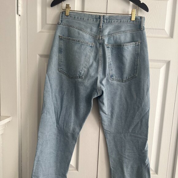 AGOLDE Pinch Waist 90s Jean, Color: Focus, Size 29 - Picture 6 of 10